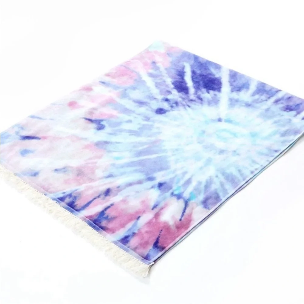 NWT L*Space Tie Dye Fringe Beach Towel